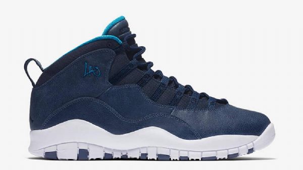 Nike Air Jordan 10 Los Angeles Sko Herre Gul