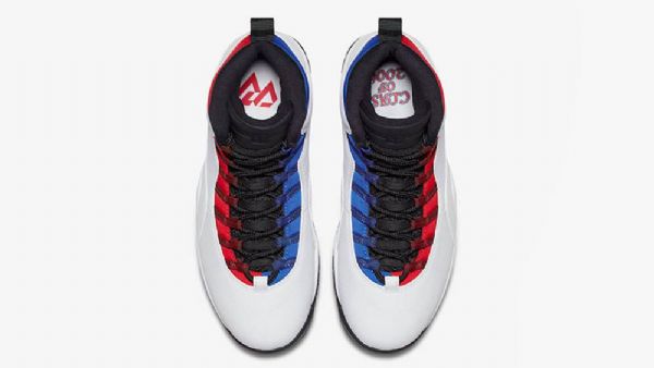 Nike Air Jordan 10 Retro Russell Westbrook Class Of 2006 Sko Herre Hvite Rød