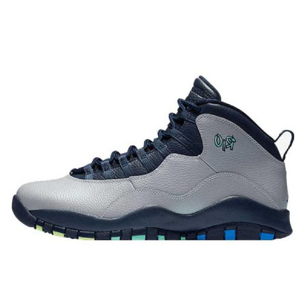 Nike Air Jordan 10 Rio Brazil City Pack Sko Herre Grå Marineblå