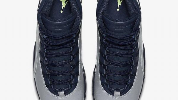 Nike Air Jordan 10 Rio Brazil City Pack Sko Herre Grå Marineblå
