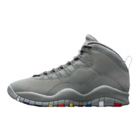 Nike Air Jordan 10 Sko Herre Grå