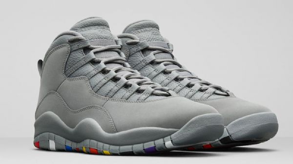 Nike Air Jordan 10 Sko Herre Grå