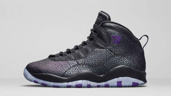 Nike Air Jordan 10 Sko Herre Svarte