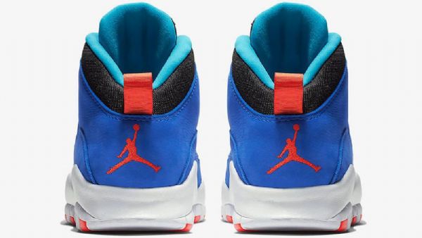 Nike Air Jordan 10 Tinker Sko Herre Blå Svarte