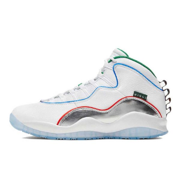 Nike Air Jordan 10 Wings Sko Herre Hvite