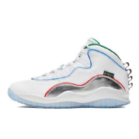Nike Air Jordan 10 Wings Sko Herre Hvite