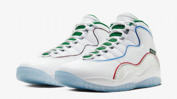 Nike Air Jordan 10 Wings Sko Herre Hvite