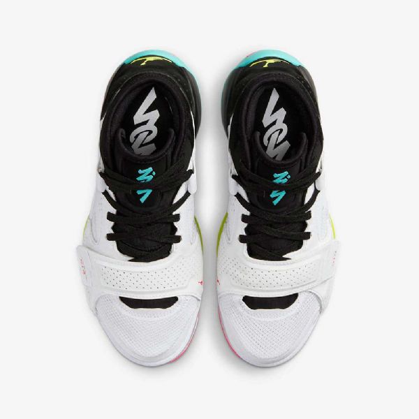Nike Air Jordan Zion 2 Basketsko Barn Hvite Multicolor