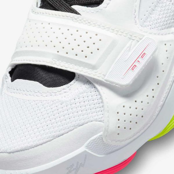 Nike Air Jordan Zion 2 Basketsko Barn Hvite Multicolor