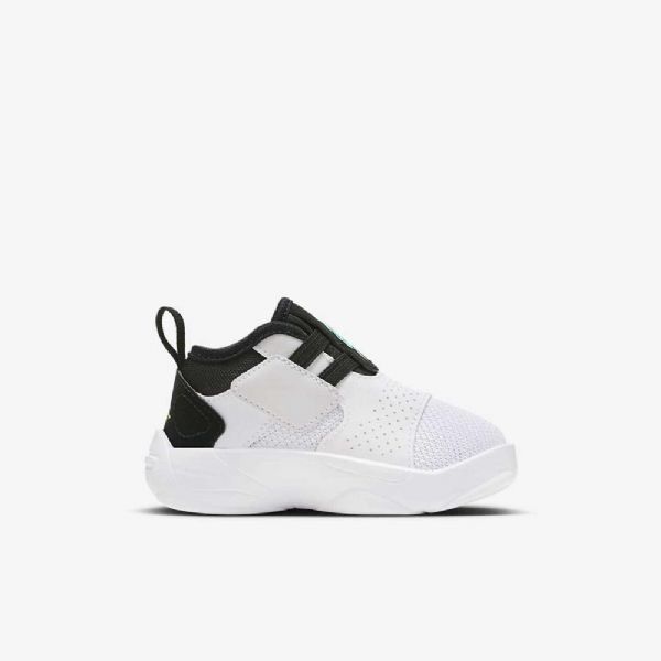 Nike Air Jordan Zion 2 Sko Barn Hvite Svarte Turkis