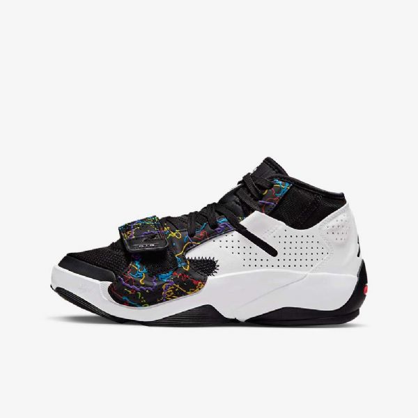 Nike Air Jordan Zion 2 Sko Barn Svarte Grønn Hvite