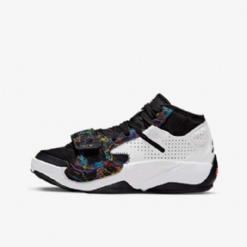 Nike Air Jordan Zion 2 Sko Barn Svarte Grønn Hvite
