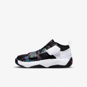 Nike Air Jordan Zion 2 Sko Barn Svarte Grønn Hvite