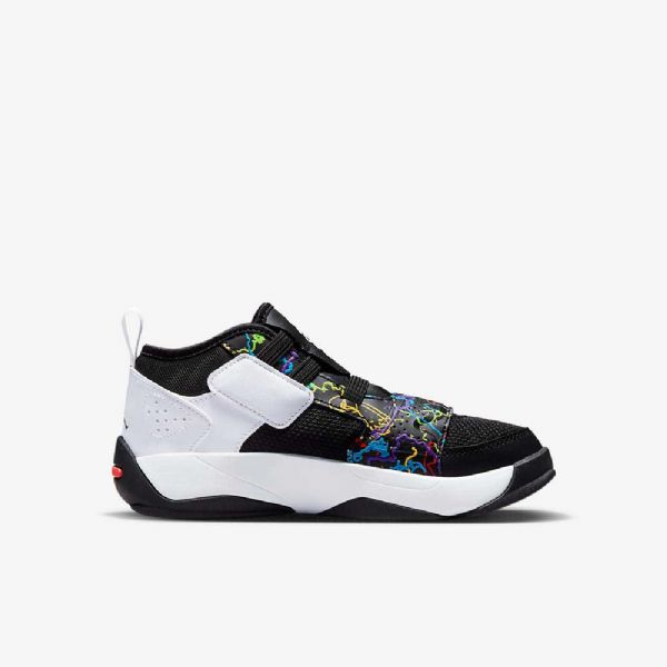 Nike Air Jordan Zion 2 Sko Barn Svarte Grønn Hvite
