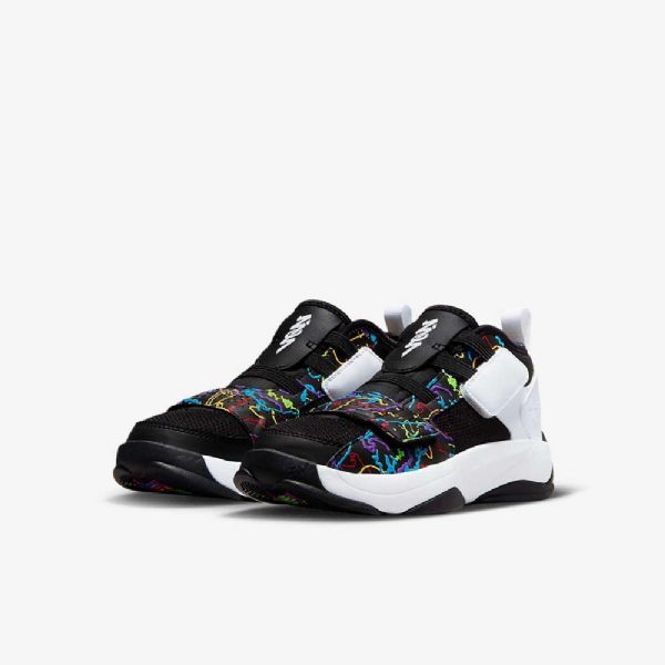 Nike Air Jordan Zion 2 Sko Barn Svarte Grønn Hvite