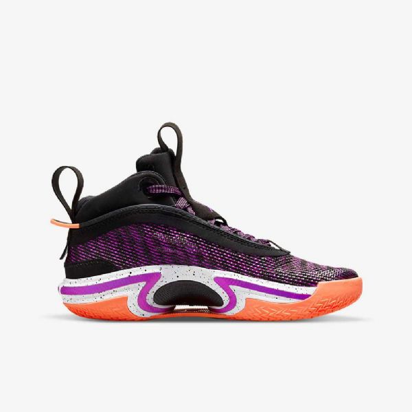 Nike Air Jordan Xxxvi Basketsko Barn Svarte Hvite Mango