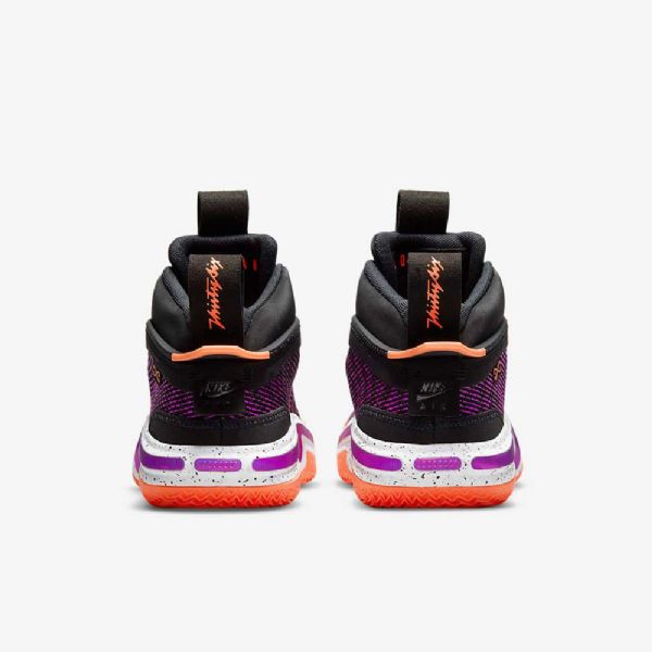 Nike Air Jordan Xxxvi Basketsko Barn Svarte Hvite Mango