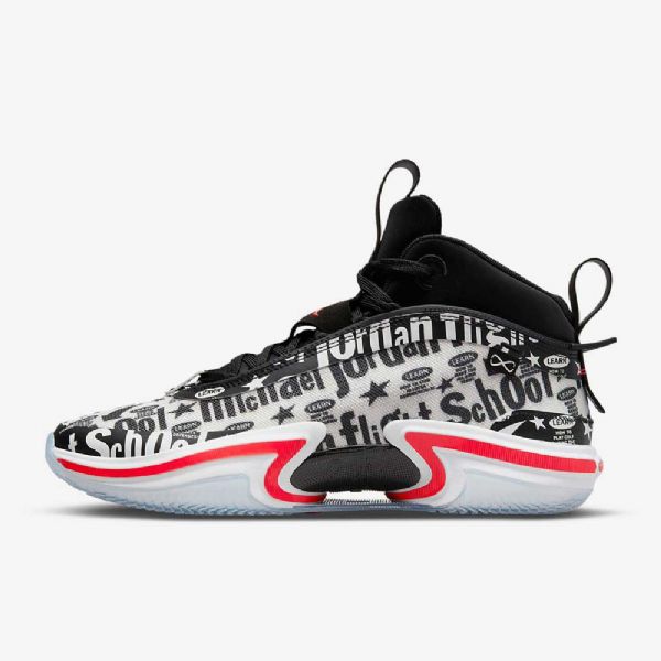 Nike Air Jordan Xxxvi Fs Basketsko Herre Svarte Hvite