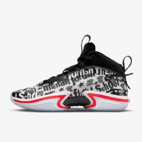 Nike Air Jordan Xxxvi Fs Basketsko Herre Svarte Hvite
