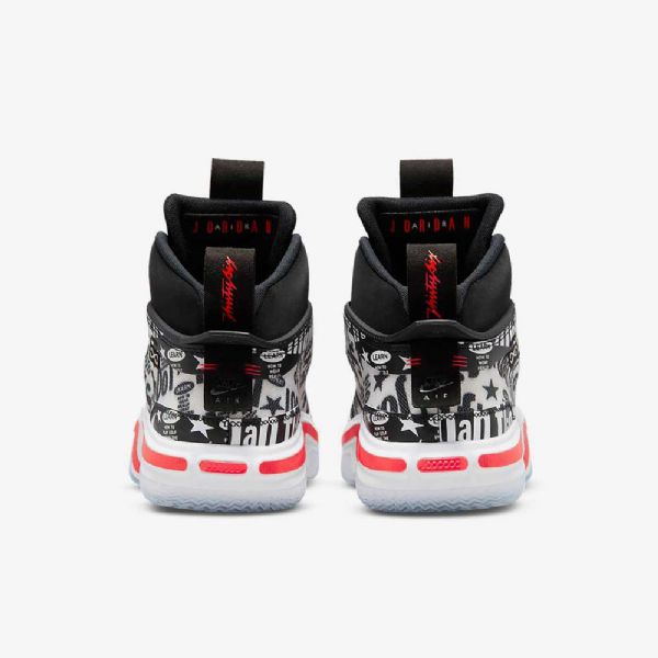 Nike Air Jordan Xxxvi Fs Basketsko Herre Svarte Hvite