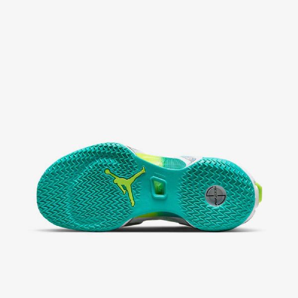 Nike Air Jordan Xxxvi Guo Basketsko Barn Hvite Sølv