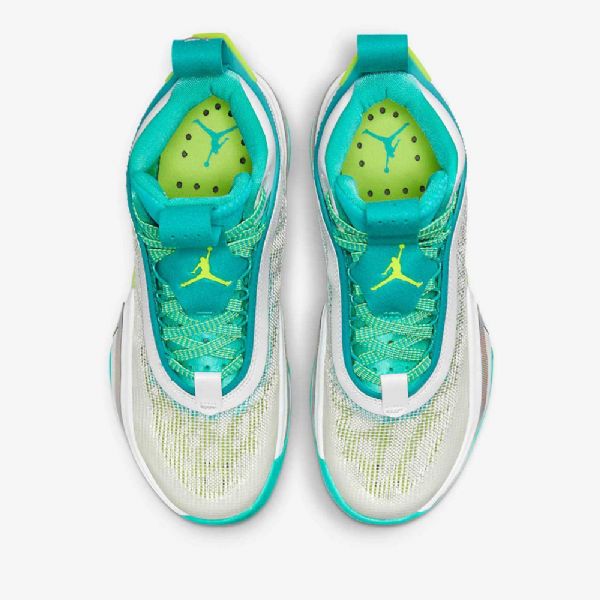 Nike Air Jordan Xxxvi Guo Basketsko Barn Hvite Sølv