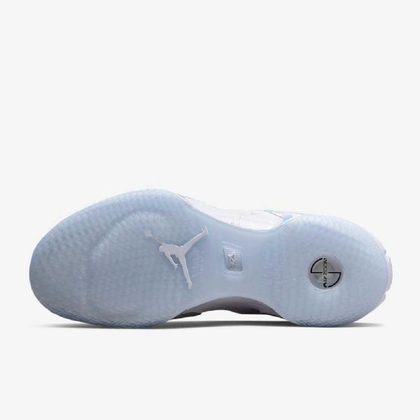 Nike Air Jordan Xxxvi Low Tops Basketsko Herre Hvite Sølv