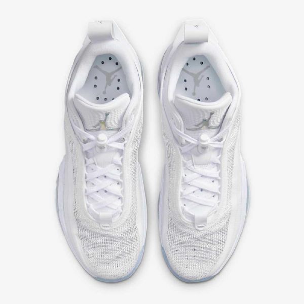 Nike Air Jordan Xxxvi Low Tops Basketsko Herre Hvite Sølv