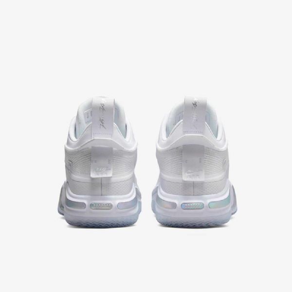 Nike Air Jordan Xxxvi Low Tops Basketsko Herre Hvite Sølv