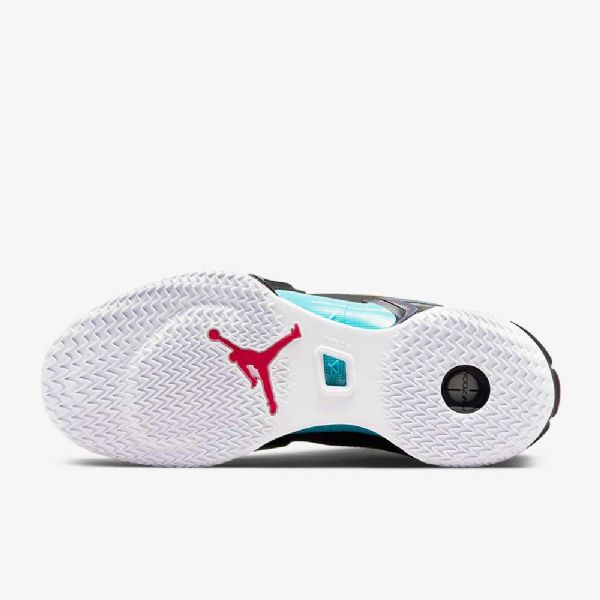 Nike Air Jordan Xxxvi Low Tops Basketsko Herre Svarte Multicolor
