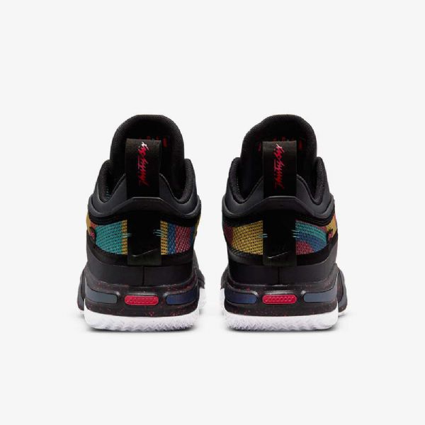 Nike Air Jordan Xxxvi Low Tops Basketsko Herre Svarte Multicolor