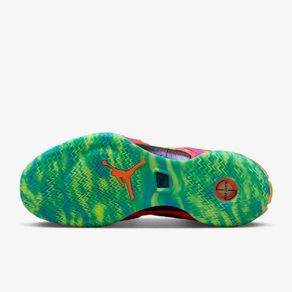 Nike Air Jordan Xxxvi Low Tops Pe Basketsko Herre Svarte Grønn