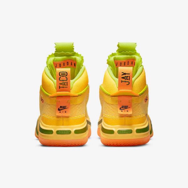 Nike Air Jordan Xxxvi Taco Jay Basketsko Herre Gul Grønn Svarte
