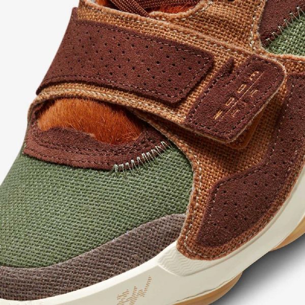 Nike Air Jordan Zion 2 Basketsko Herre Brune Grønn