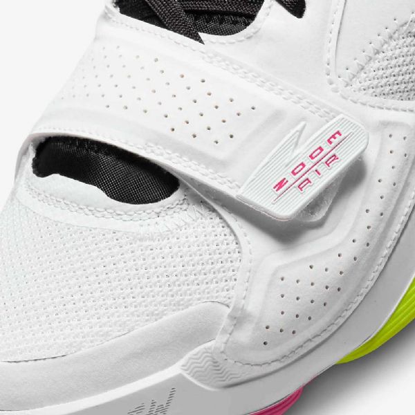 Nike Air Jordan Zion 2 Basketsko Herre Hvite Svarte Turkis