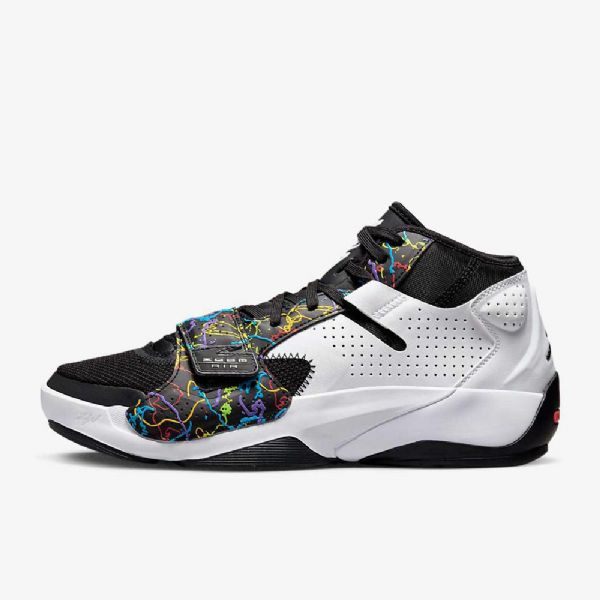 Nike Air Jordan Zion 2 Basketsko Herre Svarte Grønn Hvite