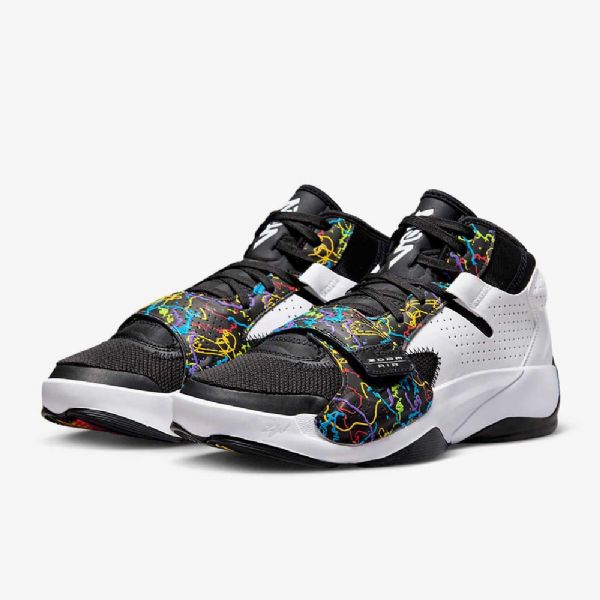 Nike Air Jordan Zion 2 Basketsko Herre Svarte Grønn Hvite