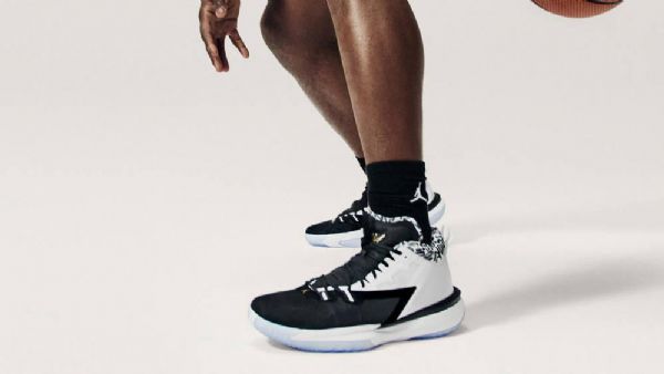 Nike Zion Williamson X Jordan 1 Gen Sko Herre Svarte Hvite