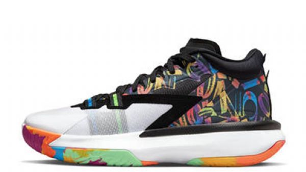 Nike Zion Williamson X Jordan 1 Noah Sko Herre Multicolor