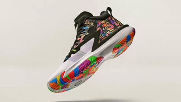 Nike Zion Williamson X Jordan 1 Noah Sko Herre Multicolor