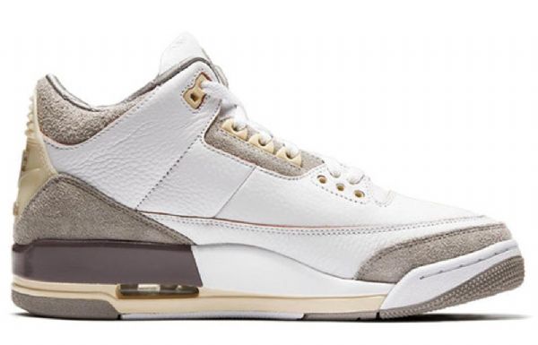Nike A Ma Maniére X Air Jordan 3 Retro Sp Basketball Shoes Dame Hvite