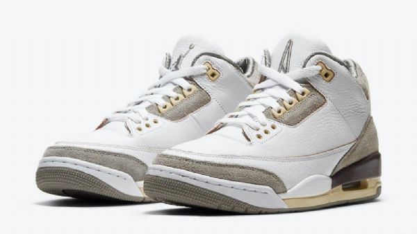 Nike A Ma Maniere X Jordan 3 Sko Dame Hvite
