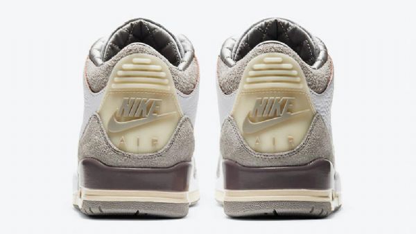 Nike A Ma Maniere X Jordan 3 Sko Herre Hvite