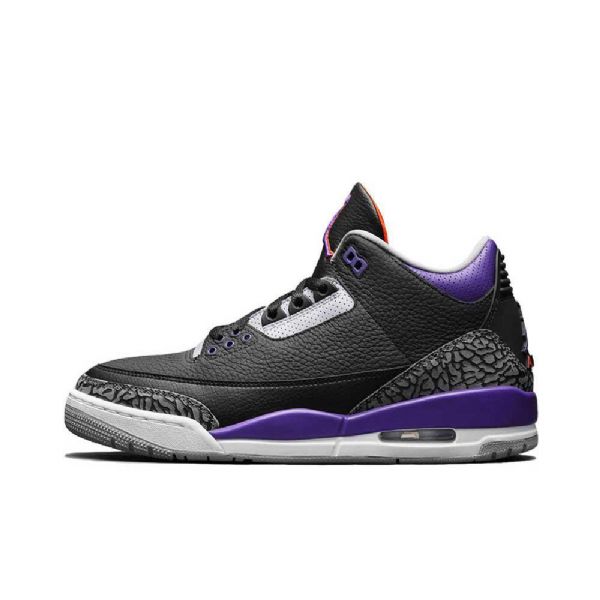 Nike Air Jordan 3 Court Sko Herre Lilla