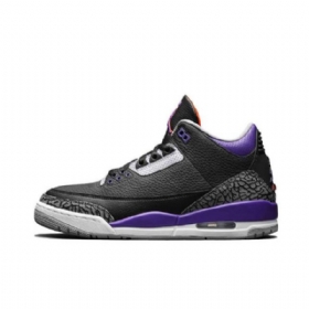 Nike Air Jordan 3 Court Sko Herre Lilla