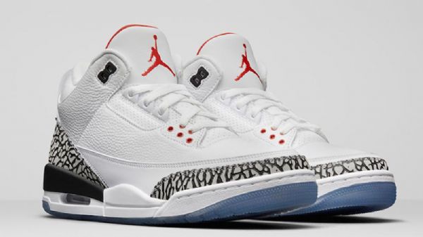 Nike Air Jordan 3 Free Throw Line Sko Herre Grå