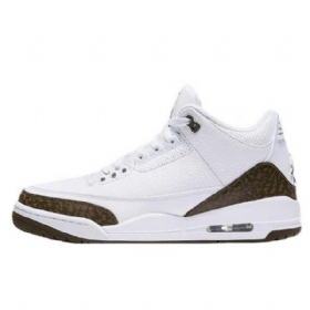 Nike Air Jordan 3 Mocha Sko Herre Hvite