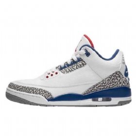 Nike Air Jordan 3 Og True Sko Herre Blå