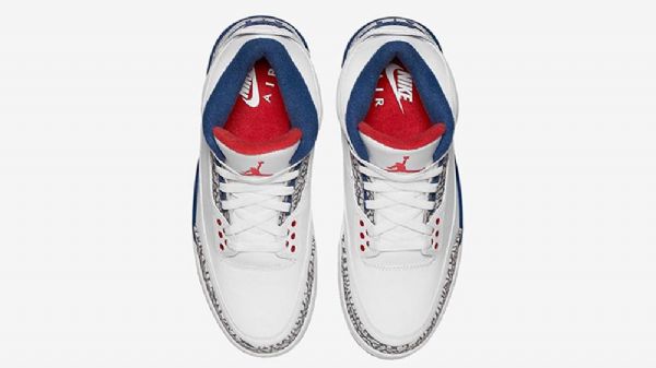 Nike Air Jordan 3 Og True Sko Herre Blå