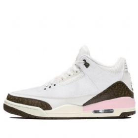Nike Air Jordan 3 Retro Basketball Shoes Dame Hvite